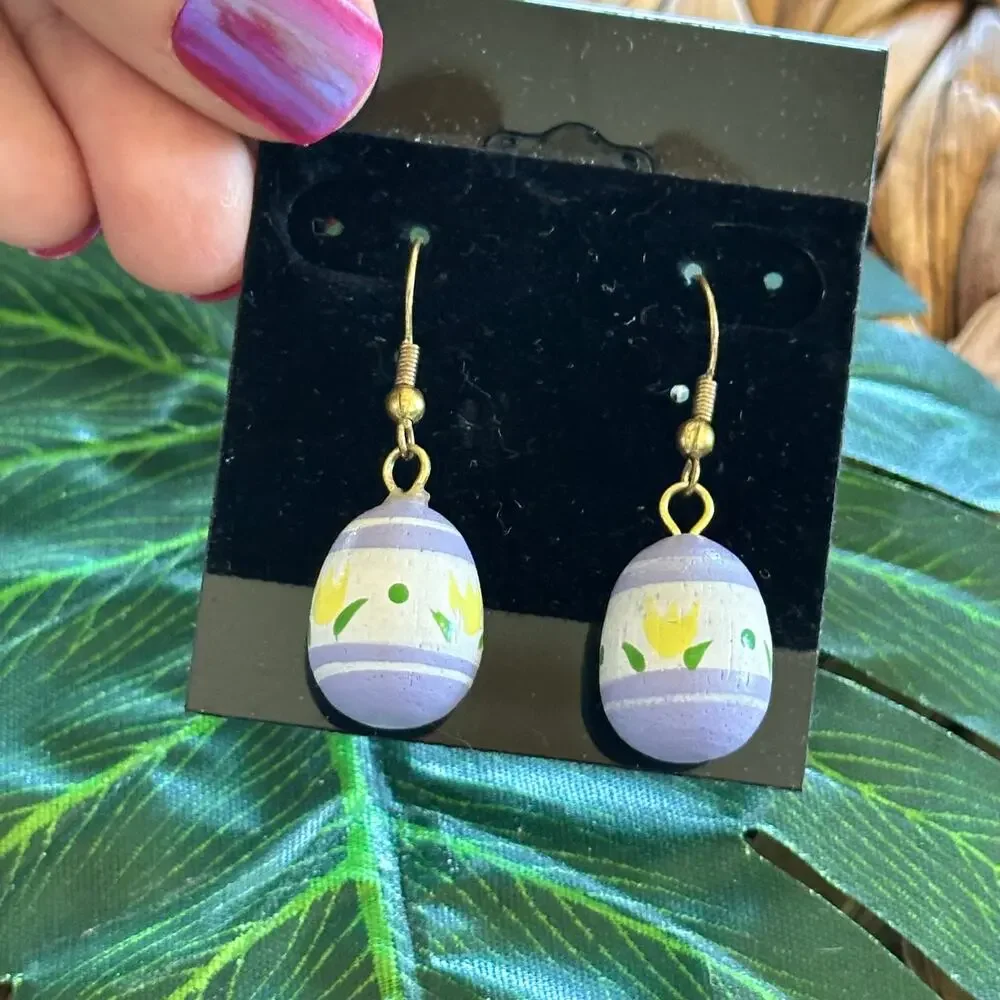 BOGO FREE EASTER EGG EARRINGS